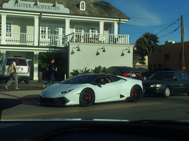 Show-off kept revving it in a small side street. Douche.